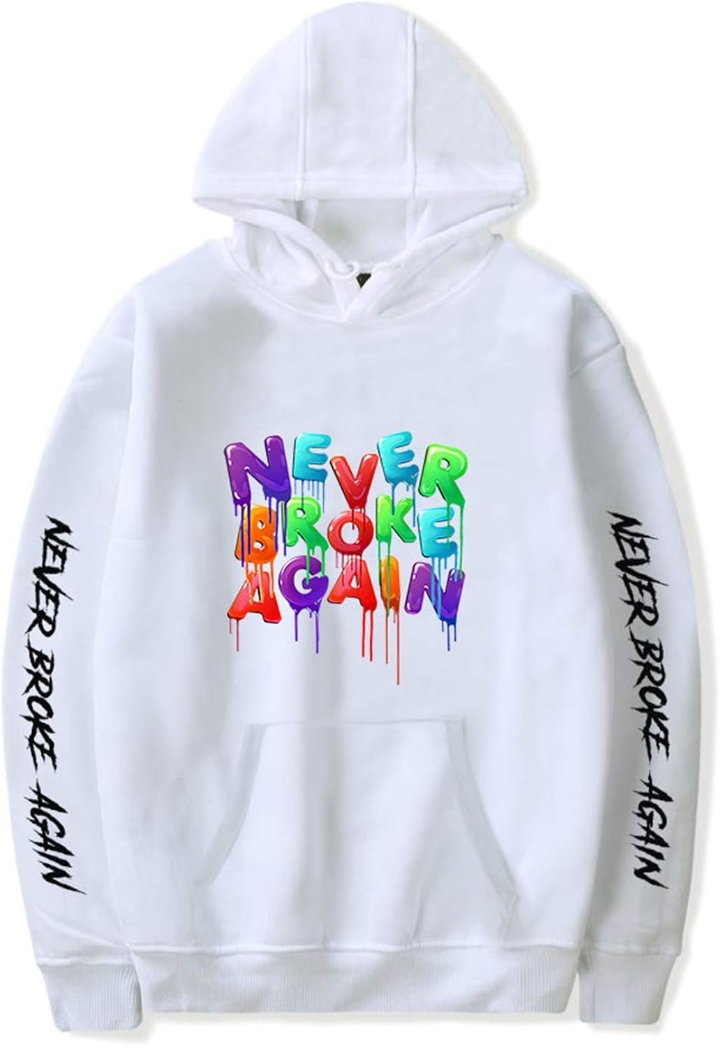never broke again hoodie white