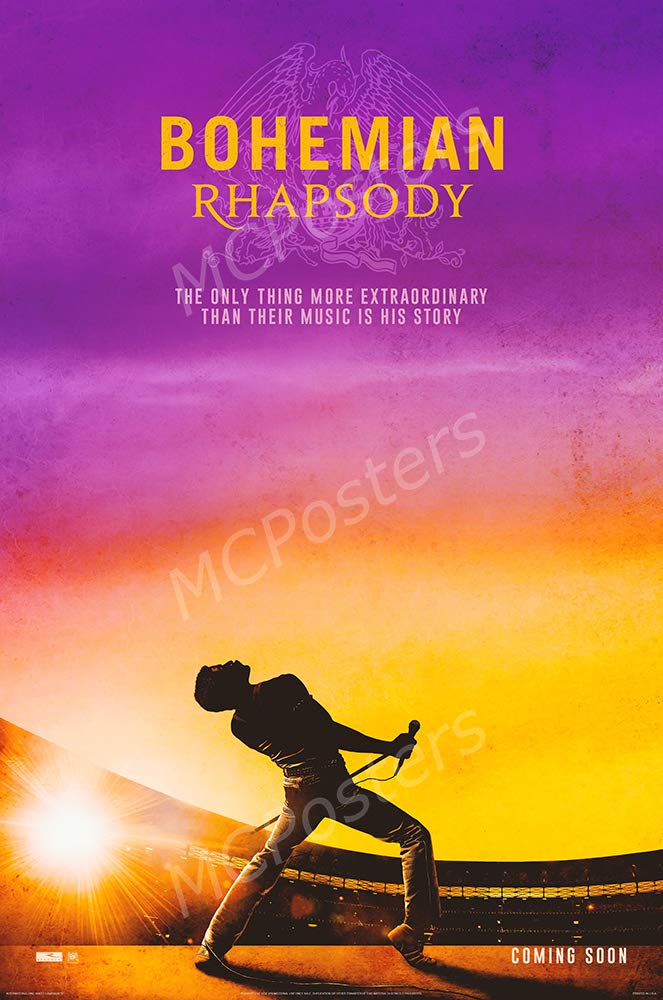 MCPosters - Bohemian Rhapsody Glossy Finish Movie Poster - MCP719 (24" x 36" (61cm x 91.5cm))