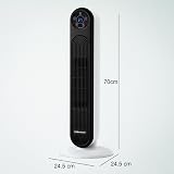 Belaco 2000W PTC Ceramic Tower Heater with Remote, Digital Display view 3