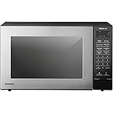 Panasonic Countertop Microwave Oven, 1.2 Cu. Ft., 1250W, Inverter Technology with Genius Sensor, Stainless Steel - NN-SN67QS