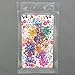 3X (72pieces) Lace Flower 2-2.5cm Natural Dried Flowers Pressed Herbarium Flower Nail Sticker Resin Filler (Mixed Color)