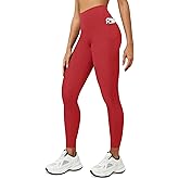 DLOODA Yoga Leggings for Women with Pockets High Waisted Tummy Control Yoga Pants Soft Buttery Workout Leggings Gym