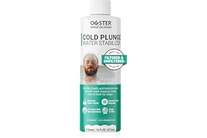 Bio Ouster Cold Plunge Water Stabilizer - Naturally Oxidizes, Treats, Balances Ice Bath Water - Cold Plunge Water Treatment for Clean, Clear & Fresh Water - Made in USA (16oz)