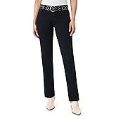 WallFlower Womens Legendary Slim Bootcut Mid-Rise Belted Insta Stretch Juniors Jeans (Standard and Plus)