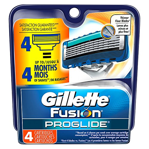 Gillette Fusion ProGlide Manual Men's Razor Blade Refills, 6 Count
