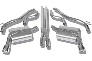 BORLA 140282 Cat-Back Performance Exhaust System 2010-2013 Chevrolet Camaro 3.6L V6 Automatic/Manual Transmission Coupe/Convertible (does NOT fit 2013 RS w/quad-tips a.k.a. Dual-mode exhaust).