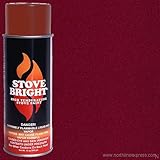 Woodeze Home Decorative Outdoor Fire Place Accessorie High Temp Paint - Mojave Red