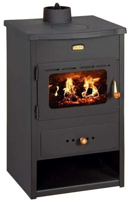 Vetro Ceramico Per Stufa A Legna Aduro 13 - 35x34,2 Cm, Spessore 4 Mm, Resistente Fino A 760°C