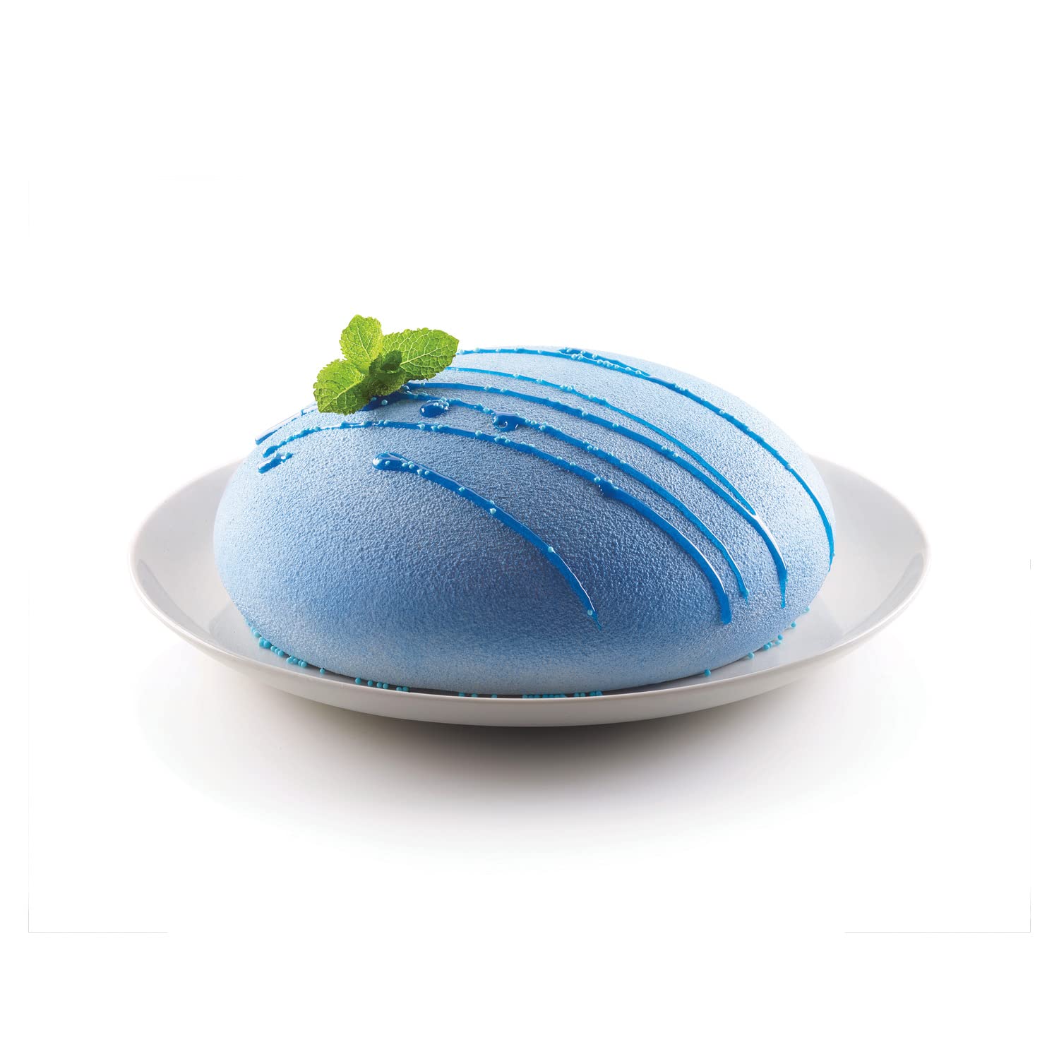 silikomart | Modern Silicone Cake Mould GOCCIA, non-stick, Pack of 1 Cake mould, 3D Design, Ø 220 h 70 mm, Volume 1650 ml, Made in Italy