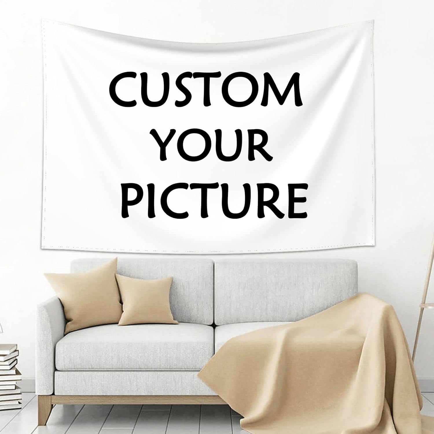 Tapestries - Custom Tapestry Personalized Backdrop Upload Images Customized Wall Hanging Customized Tapestry Decor Bedroom Aesthetic H-29 * 37