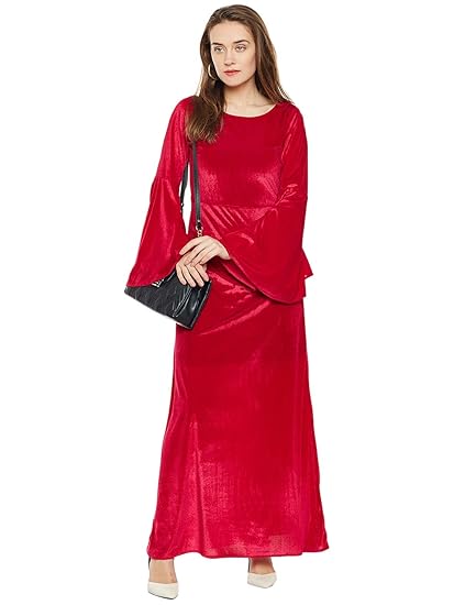 red velvet dress amazon