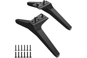 MAOZHREN TV Stand Legs for LG TV Legs 60 65 in 65UQ7950 65UJ6300 65UJ6320 65UJ6540 65UK6200 65UK6500 65UK6500PLA 65UM7300 65UN7300 60UJ6200 60UJ6300 60UK6200 60UM6950 60UN7300 TV Legs for LG TV Stand wr Screw