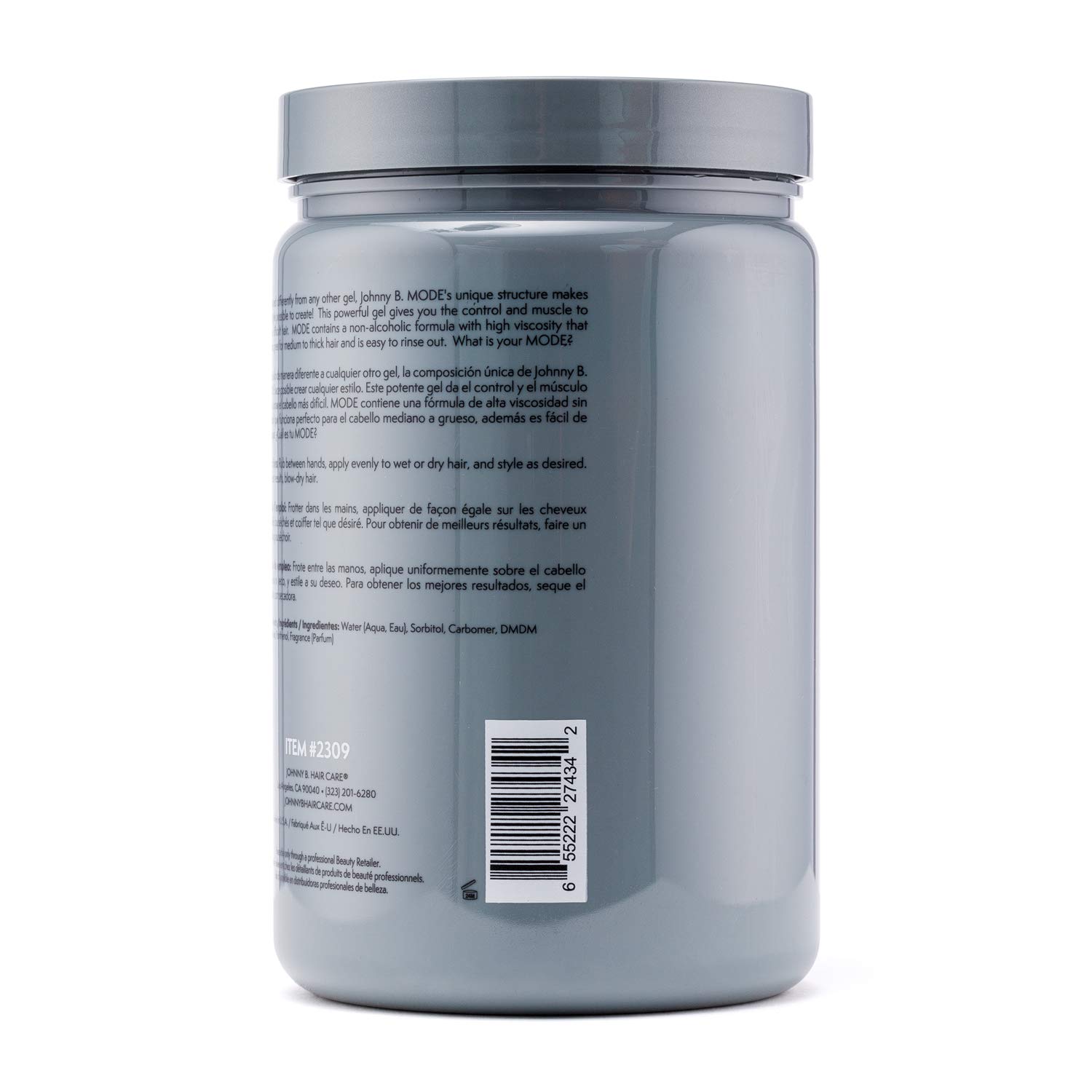 Johnny B Mode Styling Gel 32 Oz: Premium Beauty