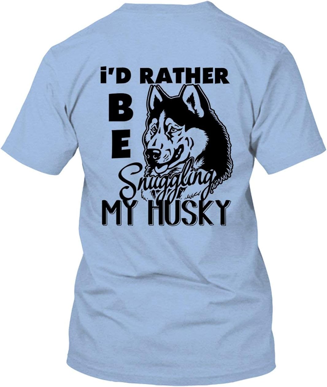 Snuggling Siberian Husky Shirt, T Shirts for Men, Womens