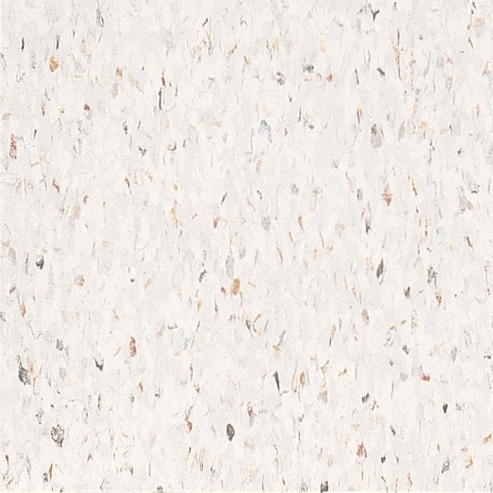 Armstrong Multi 12 in. x 12 in. Jubilee White Excelon Vinyl Tile (45 sq. ft. / case)