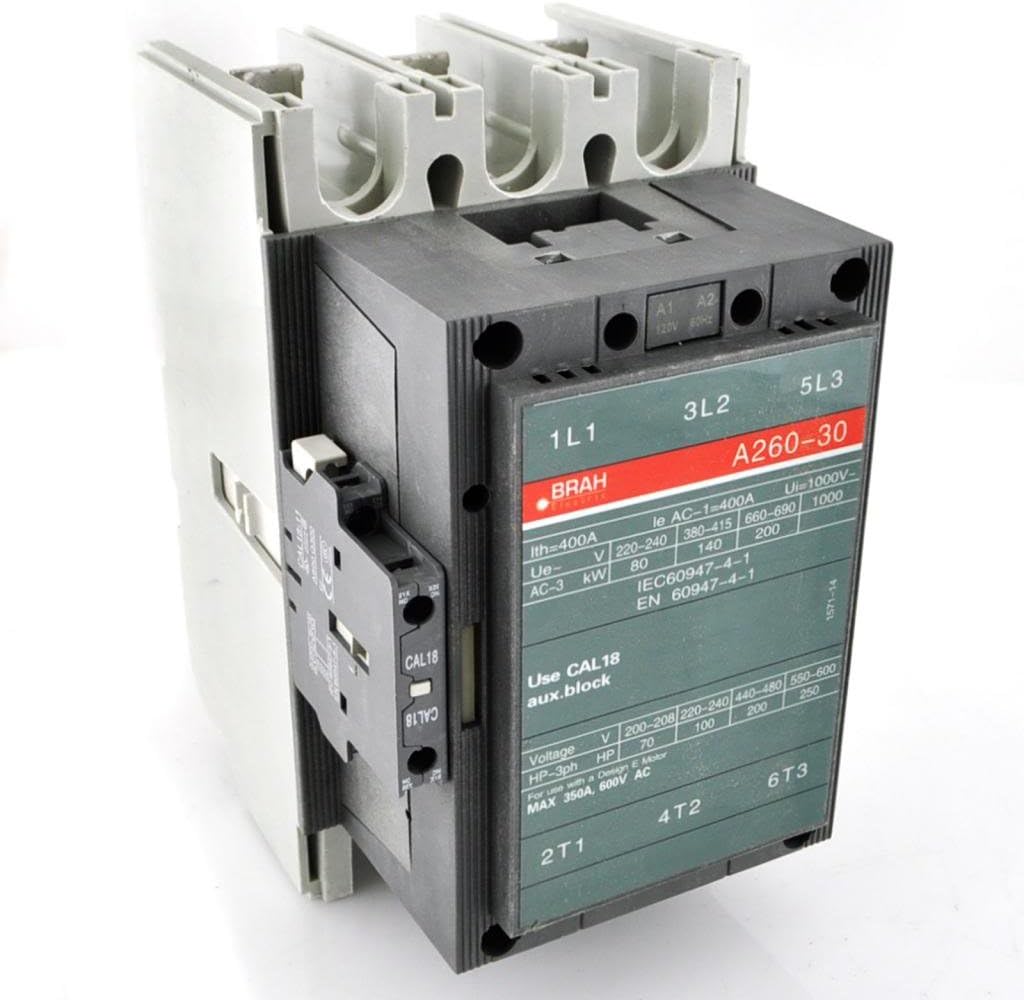 Asea A260-30-11 Contactor A260-30-11-80 220/240V Coil 3PH 3 Pole 600V AC 248Amp 1 Year Warranty