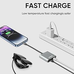 USB C to AR Glasses with Charging Port