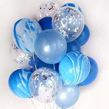 boy helium balloons