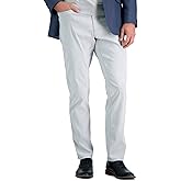 Haggar Men's The Active Series Big and Tall Straight Fit Stretch Pants