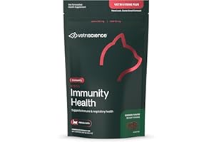 VetriScience Laboratories - Vetri Lysine Plus, Immune Support Supplement for Cats, 90 Bite Sized Chews