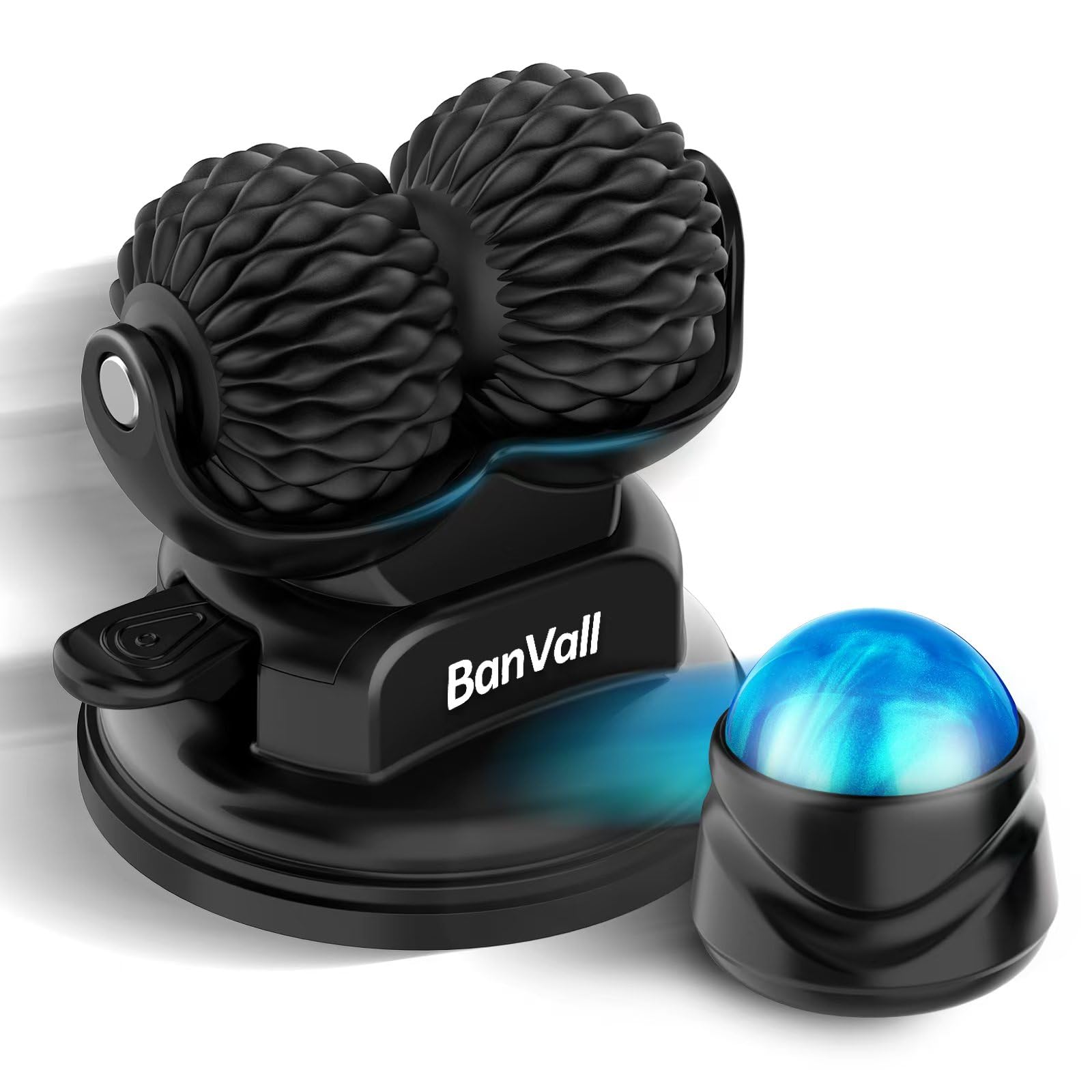 Photo 1 of BanVall Roller Massage Ball Set for Myofascial Release,Muscles Deep Tissue Massage,Lymphatic Drainage,Wall Mountable Suction Cup for Trigger Point Therapy,Reduce Back Pain and Every Part of The Body