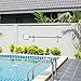Aluminum Pool Pole Hanger Brackets Set - by Spa'NPool - Made From Strong, Rustproof material - Easy To Mount With Included Screws