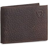 ARIAT Bifold Shield Logo Brown A3547602