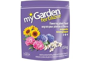 myGarden Organic Flowering Plant Fertilizer 1.5kg, Pro-Cert Organic N-P-K 2-8-4 Formula | Boosts Vibrant Blooms & Robust Grow