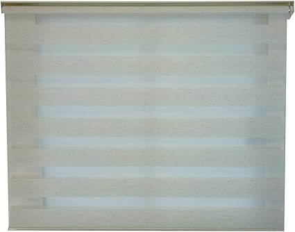 deco persiana enrollable sheer elegance 120 x 180 color lino