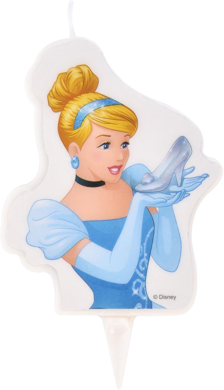 Bougie 2d Princesse Cendrillon Gateau Anniversaire Decoration 181 Amazon Fr Cuisine Maison