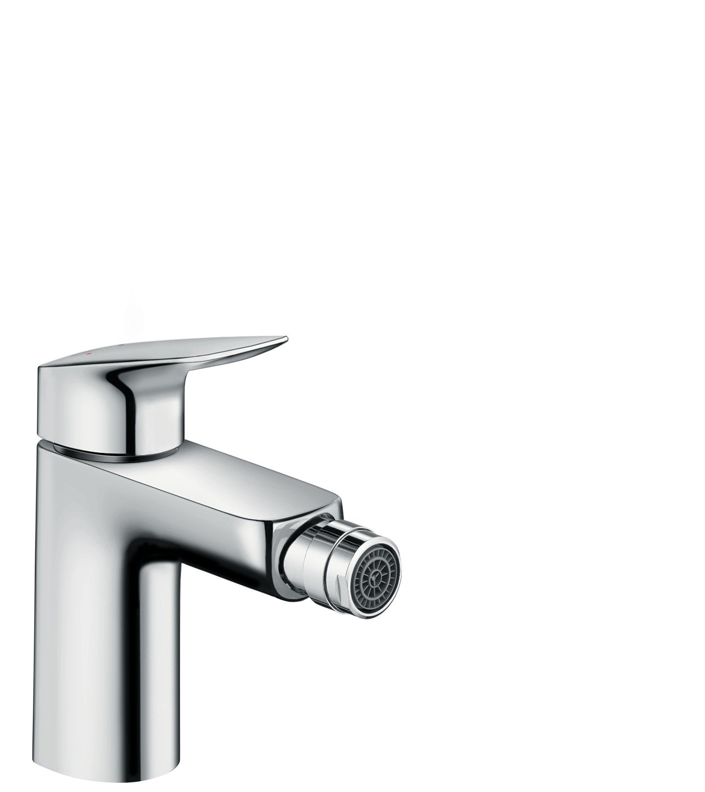 hansgrohe Logis Single lever bidet tap 100 with pop-up waste chrome 71200000 — image 1