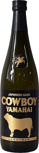 Amazon Co Jp 新潟県 塩川酒造 Cow Boy Yamahai カウボーイヤマハイ 7m 肉料理に合う日本酒 山廃純米吟醸原酒 食品 飲料 お酒