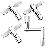 YUSBUTON 4 Pack Drum Keys - Universal Tool for