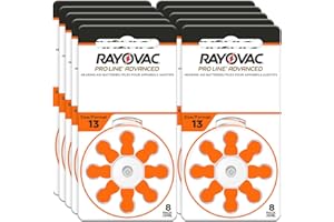 RAYOVAC® ProLine Size 13 Hearing Aid Batteries (80 Batteries)