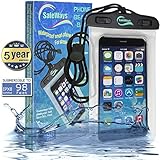 Waterproof iPhone Case - Incredibly Easy To Seal Securely - Compatible With All iPhone Models (including iPhone 6 Plus), Samsung, HTC, Sony, Nokia - All Phones/Phablets/iPods/Cameras Up To 7