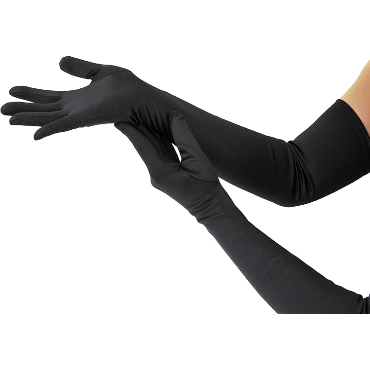 Long Women Satin Gloves Wedding Bridal Banquet Evening Dress Prom Opera Handwear
