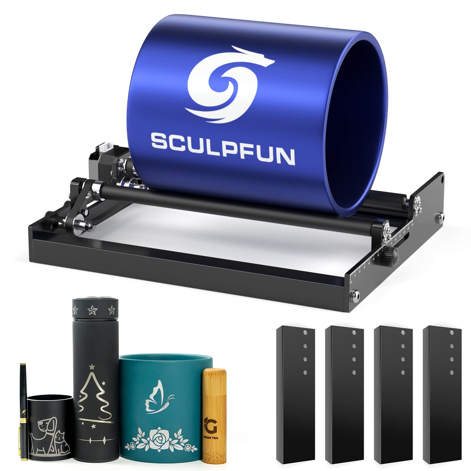 SCULPFUN S30 Pro Max 20W with Air Assist, Rotary and Honeycomb Laser Bed