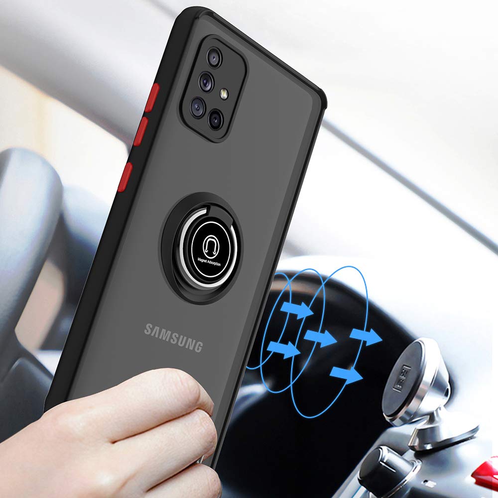 Tjs Compatible With Samsung Galaxy A71 5g Case With Tempered