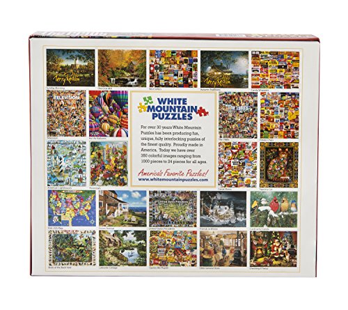White Mountain Puzzles - The 1990s - 1,000 Piece Jigsaw Puzzle