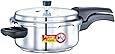 Prestige 3L Alpha Deluxe Induction Base Stainless Steel Pressure Cooker, 3.0-Liter