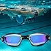 adepoy Swim Goggles, No Leaking Anti Fog UV Protection Swimming Goggles for Men Women Adult Youth Kids (Over 6 Years Old) with Free Protection Case
