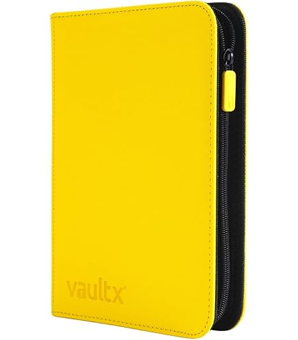 Vault X 9 Pocket Trading Card Zip Binder, 360 Cards, Premium Exo