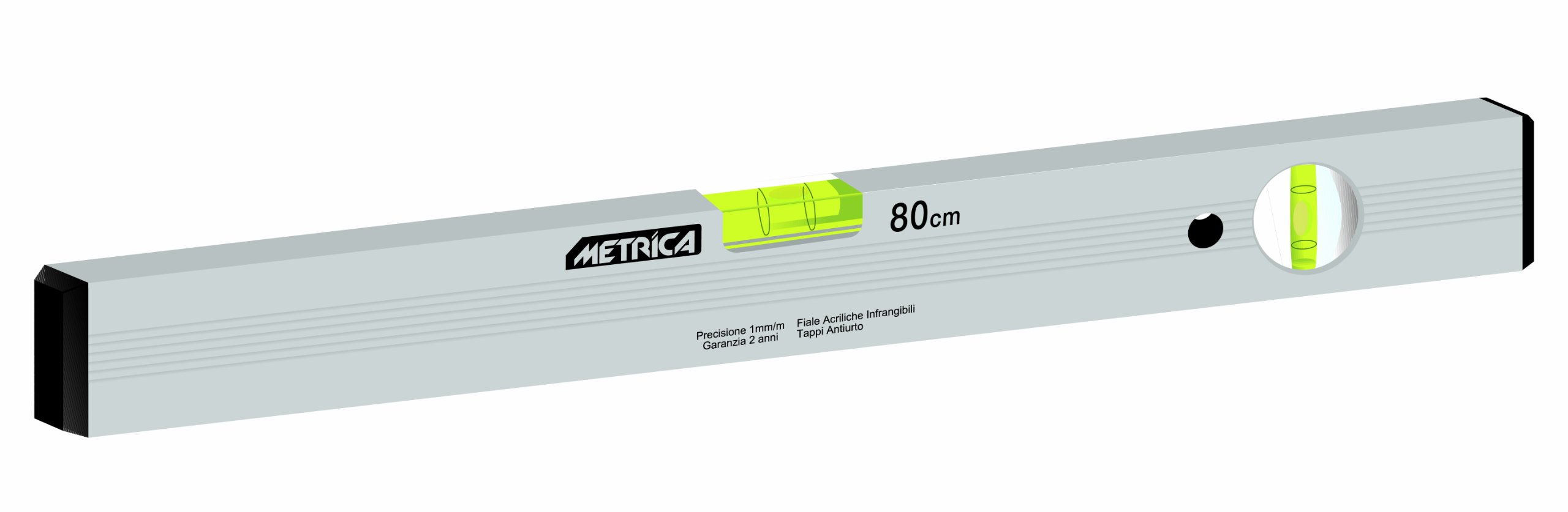 Metrica 32548 Aluminum Level 2 vials