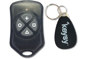 Keysy RFID Duplicator - Copy Key Fobs & Cards (HID, AWID, Indala, Keri, ioProx, Rosslare + More) Reader Writer Copier Cloner Including (Oval Fob 1pcs)