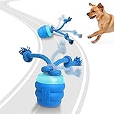 Giociv Interactive Dog Toys with Motion Activated, Squeaky Dog Toy for Daily Training, Keep Dogs Busy