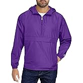 Champion Men's Packable Anorak Quarter-Zip Jacket