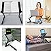 Wonder Worker Newton Ergonomic Folding Laptop Table, Adjustable Laptop Stand, Portable Desk for Laptop, Bed Tray Cooling Pad, Blackthumb 4