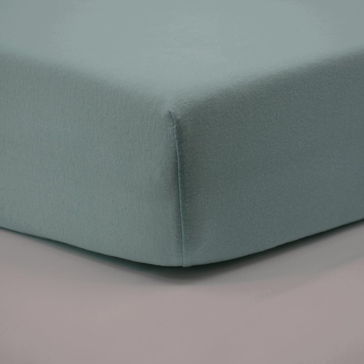 BabyCalin - Fitted Sheet 70x140x17cm Turquoise certified OEKO-TEX