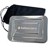 Below Zero Reusable Stainless Steel Ice Pack | Stainless Steel Reusable Ice Pack Keeps Food and Drinks Cold | Ideal for Lunch Bags, Coolers and Travel