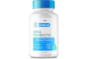 VIVE MD Best Breath Oral Probiotic - Best Breath Dental Probiotic for Teeth and Gums - Best Breath Advanced Supplement Pills for Healthier Teeth, Gums & Bad Breath, BestBreathe Oral Probiotic Reviews (1 Pack)